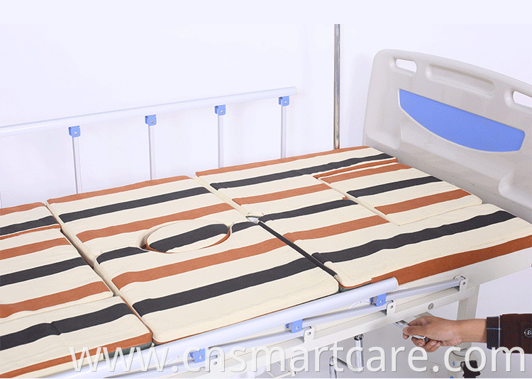 Multi-Function Manual Hospital Nursing Bed Patient bed For Home Care